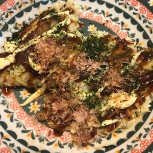 餅キムチーズ♥豚のモダン焼き⭐